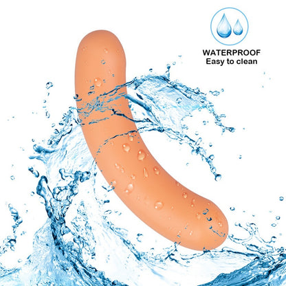 Fantasy Hot Dog Sausage Dildo-Discreet Silicone Sex Toys for Female Vaginal Masturbation