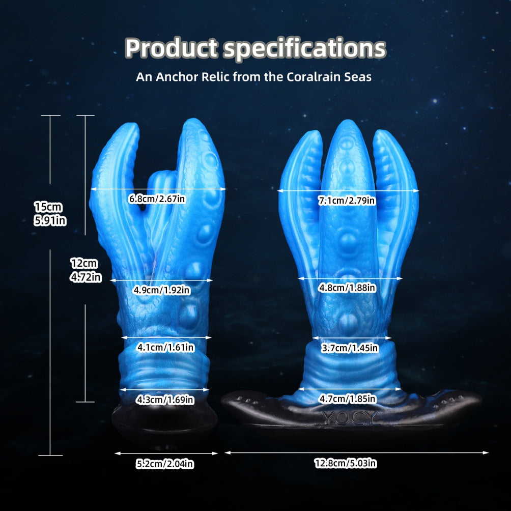 Fantasy Silicone Monster Tentacle Dildo – Strapon Anal & Vaginal Sex Toy for Women