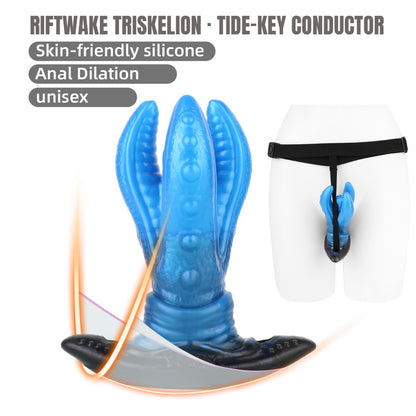 Fantasy Silicone Monster Tentacle Dildo – Strapon Anal & Vaginal Sex Toy for Women