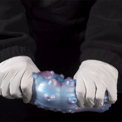 Deep Sea Bubble Color Fantasy Sex Doll – Cross-Species Silicone Pocket Pussy