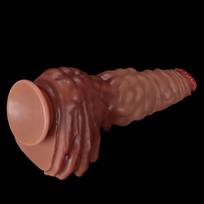 Fantasy Big Giant Silicone Dildo – Huge Testicle Extreme Vaginal Fetish Women Masturbator