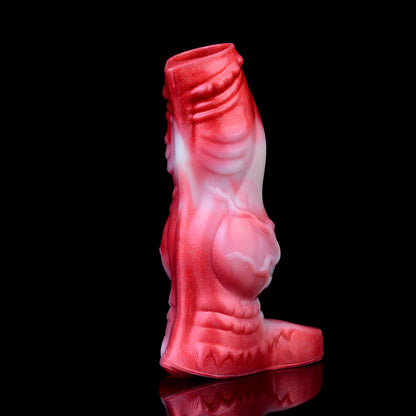 Extenseur de manchon de pénis réaliste Dogdildo - Préservatif à bite noué fantaisie Jouets sexuels pour hommes