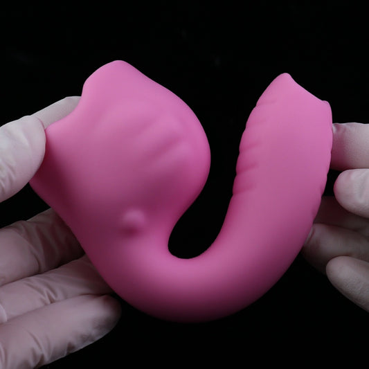 ELI Elephant Silicone Wand Vibrator-Orgasmic Massage & G-Spot Sex Toy for Women Masturbating