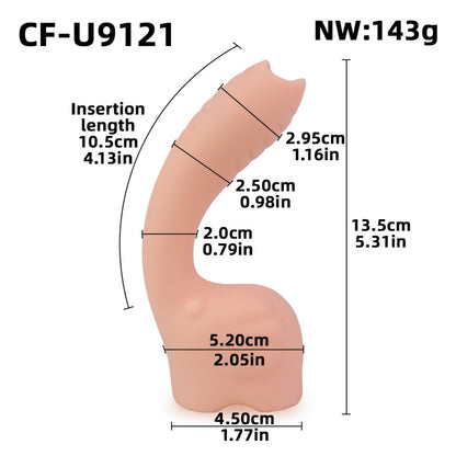 ELI Elephant Silicone Wand Vibrator-Orgasmic Massage & G-Spot Sex Toy for Women Masturbating