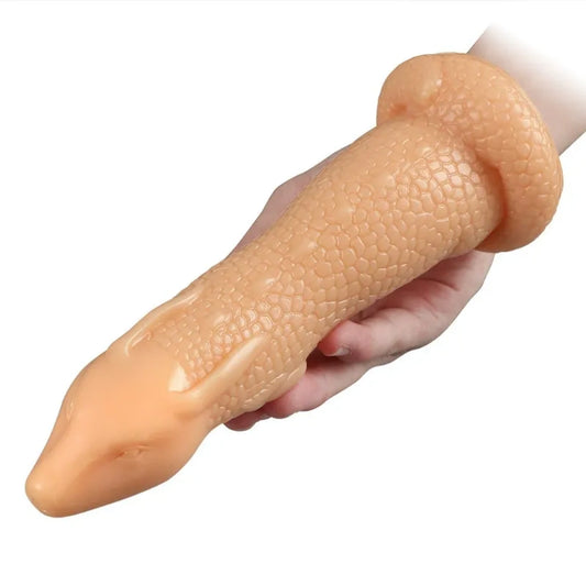 Fantasy-Drachen-Dildo mit Saugnapf – Hochwertiges Silikon-Sexspielzeug für intensive vaginale und anale Stimulation