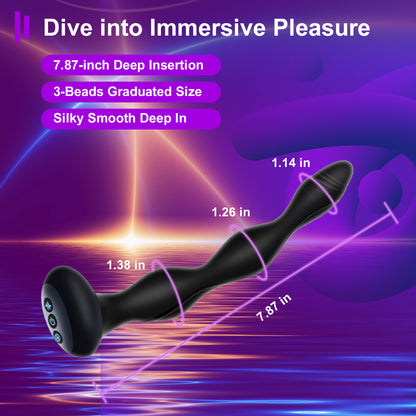 Estim Prostate Massager - Vibrating Butt Plug for Intense Anal Stimulation