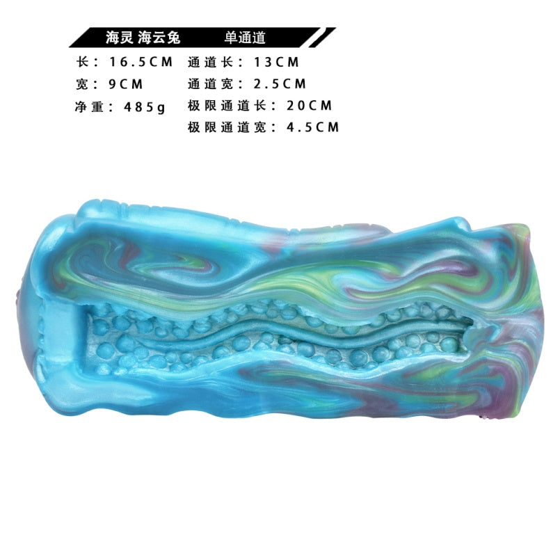 Pipes en silicone OceanCloud Bunny Fantasy – Masturbation masculine inspirée des animaux des profondeurs marines