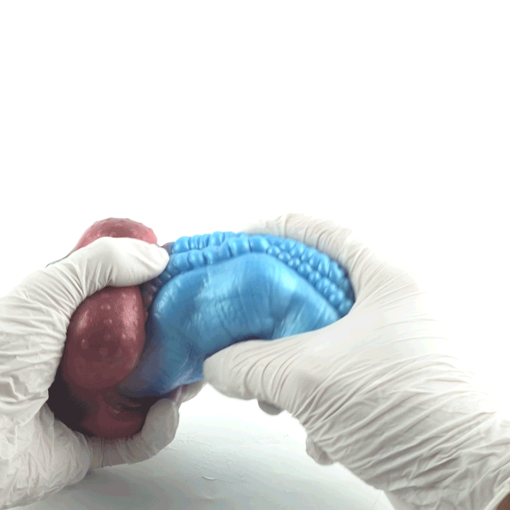 Fantasy Monster Tiger Tongue Pocket Pussy – Textured Silicone Stroker for Extreme Blowjob