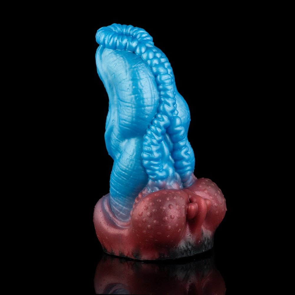 Fantasy Monster Tiger Tongue Pocket Pussy – Textured Silicone Stroker for Extreme Blowjob