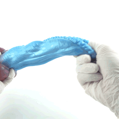 Fantasy Monster Tiger Tongue Pocket Pussy – Textured Silicone Stroker for Extreme Blowjob