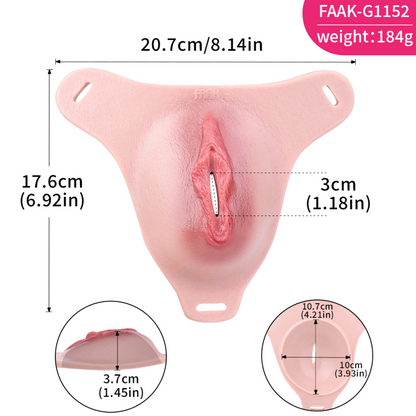 Wearable Fantasy Realistic Pussy Pant – Exclusive Gay Sex Kit for Male Homosexual Play