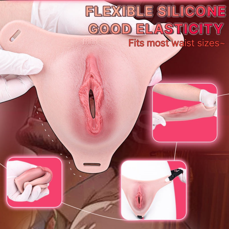 Wearable Fantasy Realistic Pussy Pant – Exclusive Gay Sex Kit for Male Homosexual Play