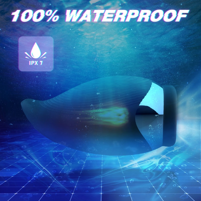 Vibrating Penis Massage Blowjob Masturbator - Smart Constant Temperature Heated Male Fleshlight