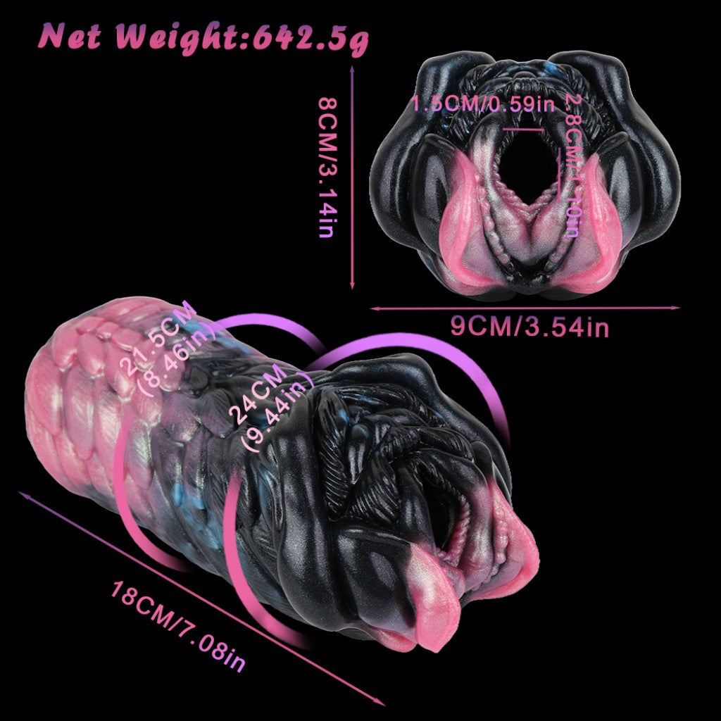 Single Channel Male Blowjob Shaped Pussy - Penis Insertion Massage Sex Doll