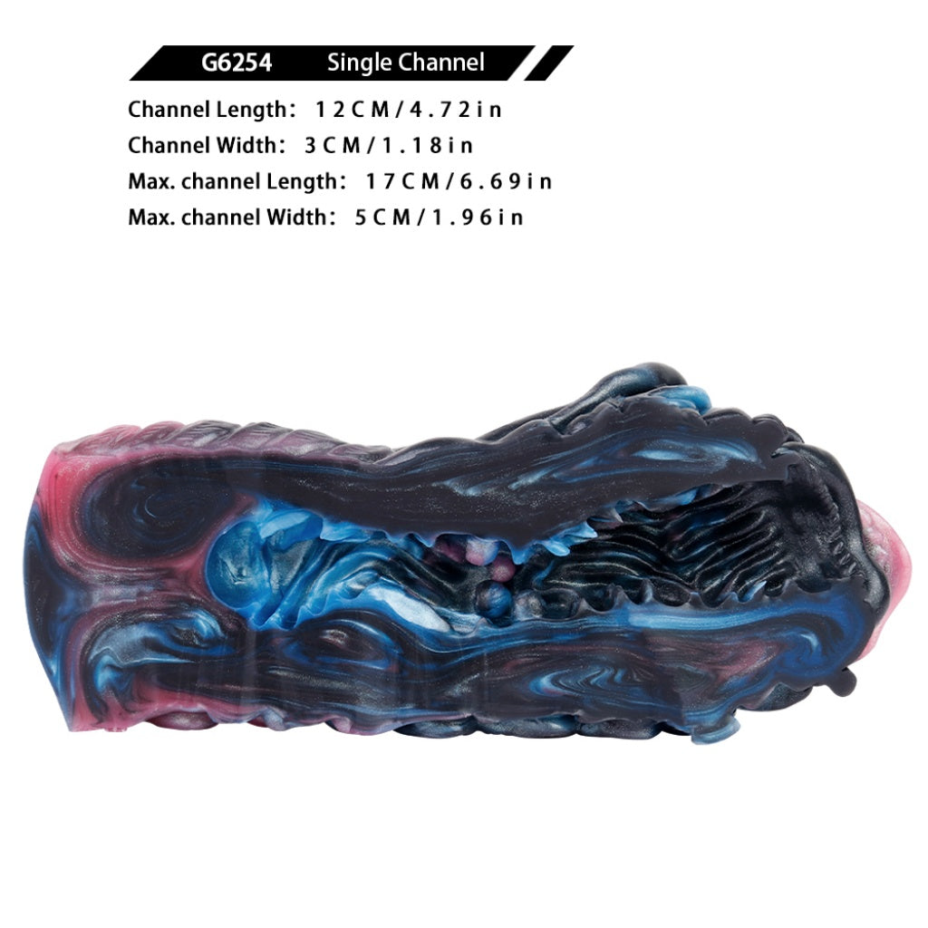 Single Channel Male Blowjob Shaped Pussy - Penis Insertion Massage Sex Doll