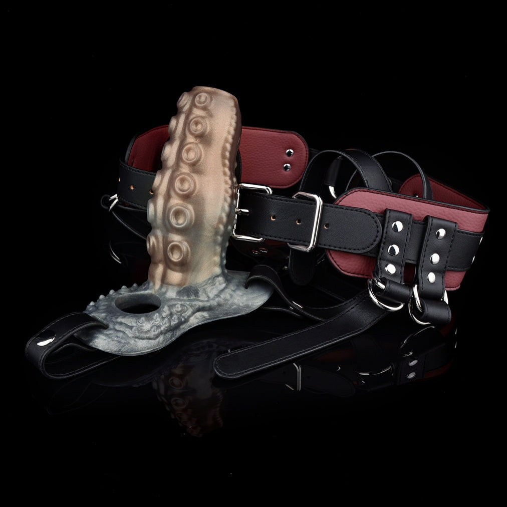 Wearable Bionic Tentacle Penis Sleeve - Silicone Cock Extender & Girth Enhancer