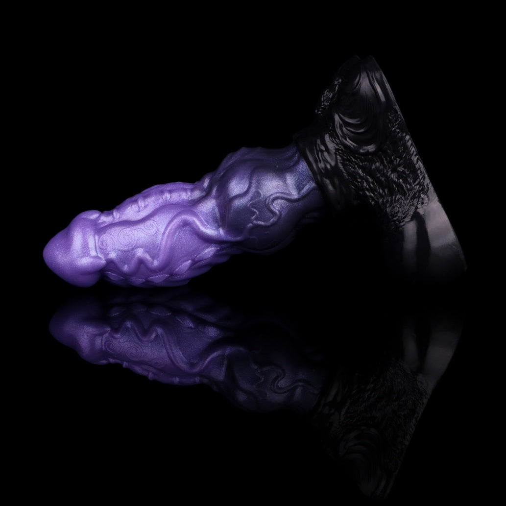 Fantasy Dragon Dildo with Knot – Dual-Layer Silicone Creature Cock for G-Spot Expansion & Locking