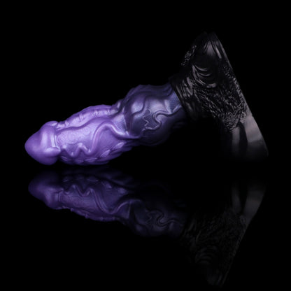 Fantasy Dragon Dildo with Knot – Dual-Layer Silicone Creature Cock for G-Spot Expansion & Locking