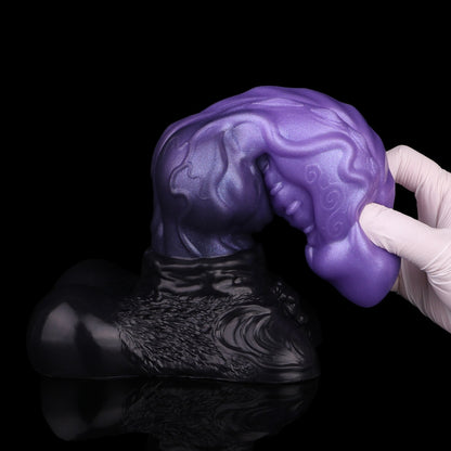 Fantasy Dragon Dildo with Knot – Dual-Layer Silicone Creature Cock for G-Spot Expansion & Locking