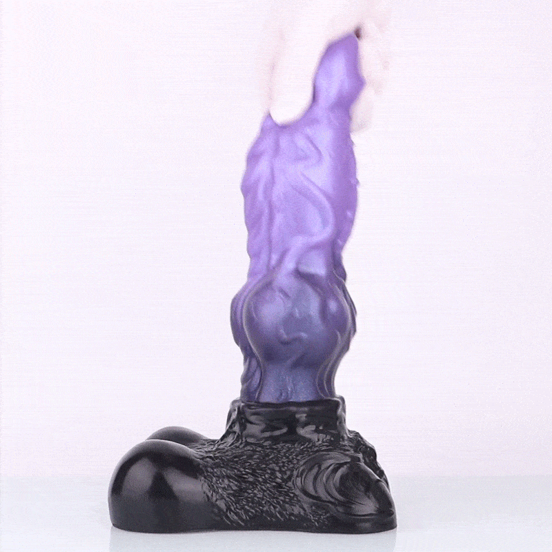Fantasy Dragon Dildo with Knot – Dual-Layer Silicone Creature Cock for G-Spot Expansion & Locking