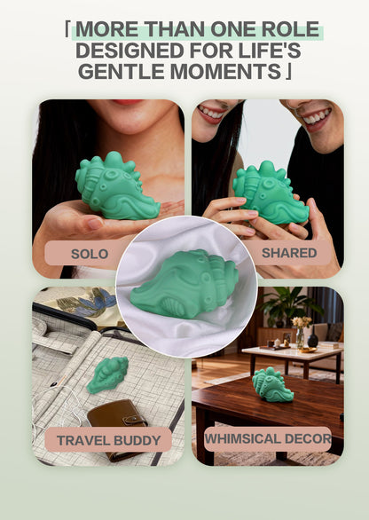 Snaily Navigator: Fantasy Snail Grinder Sex Toy – Vibrating Strapon Pad for Intense Clitoral Stimulation