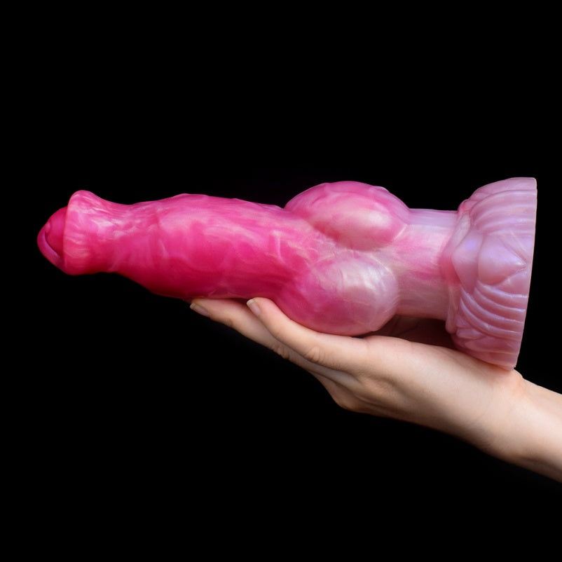 Fantasy Silicone Canine Dog Blowjob – G-Punkt-Aufpump-Lusttool für extreme Stimulation