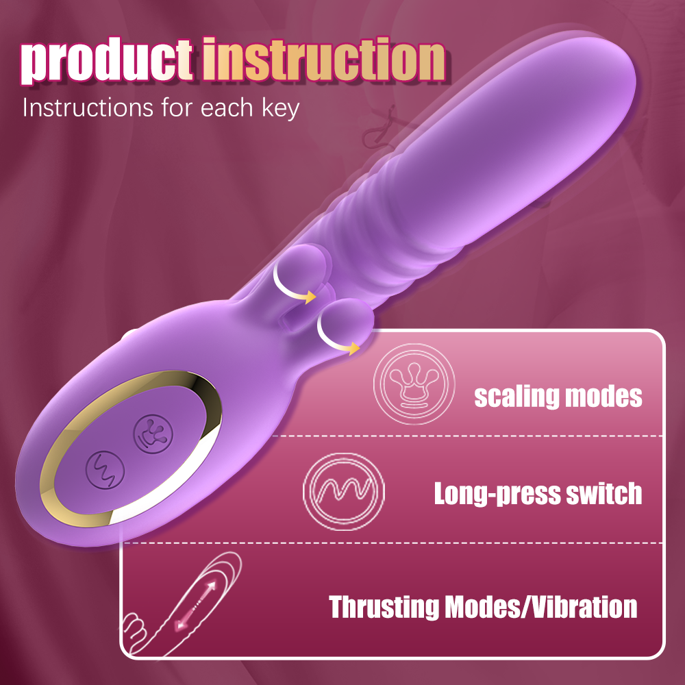 Gode ​​vibrant insérable en silicone Fantasy pour point G – Stimulateur vaginal féminin
