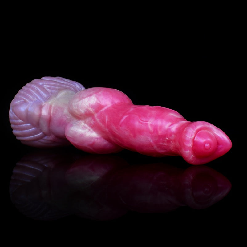 Fantasy Silicone Canine Dog Blowjob – G-Punkt-Aufpump-Lusttool für extreme Stimulation