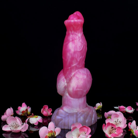 Fantasy Silicone Canine Dog Blowjob – G-Spot Inflating Pleasure Tool for Extreme Stimulation
