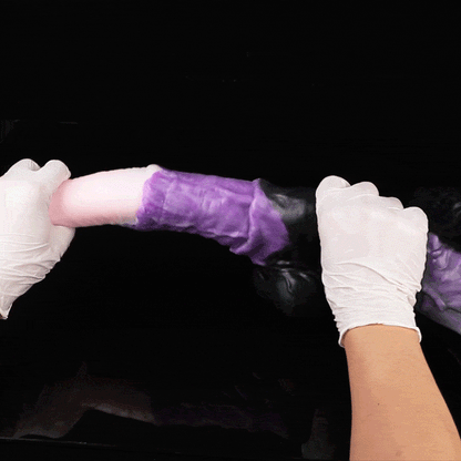 Fantasy Silicone Horse-Style Cock Sheath – Wearable Penis Enlarger & Extender Sex Toys for Men