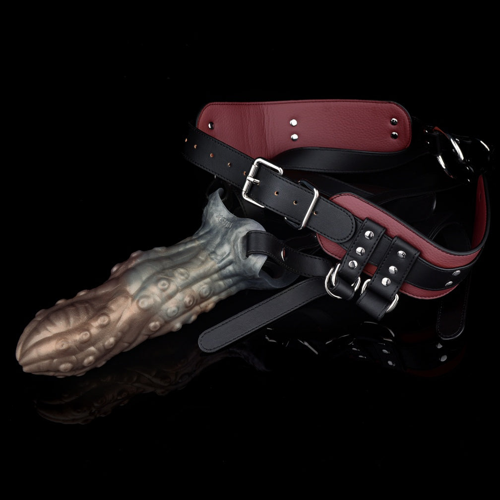 Gemini said Alien Tentacle Knot Fantasy Cock Sleeve - Wearable Silicone Penis Extender Harness for Men