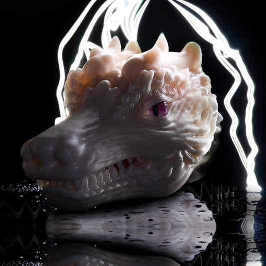 Sexpuppe „Weißer Drache Fantasy-Torso“ – Silikon-Taschenmuschi für Blowjobs mit Männern für interspezifische Spiele