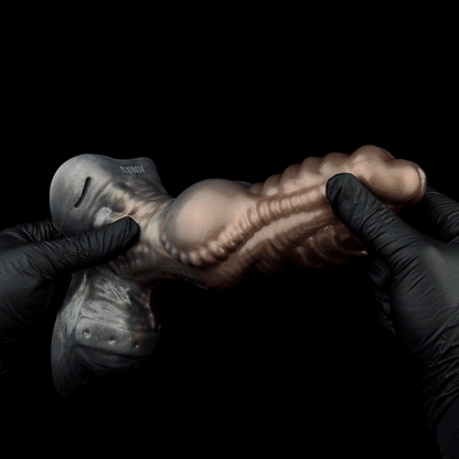 Silicone Penis Extender & Fantasy Masturbation Sleeve-Wearable Monster Knot Sex Toys for Men