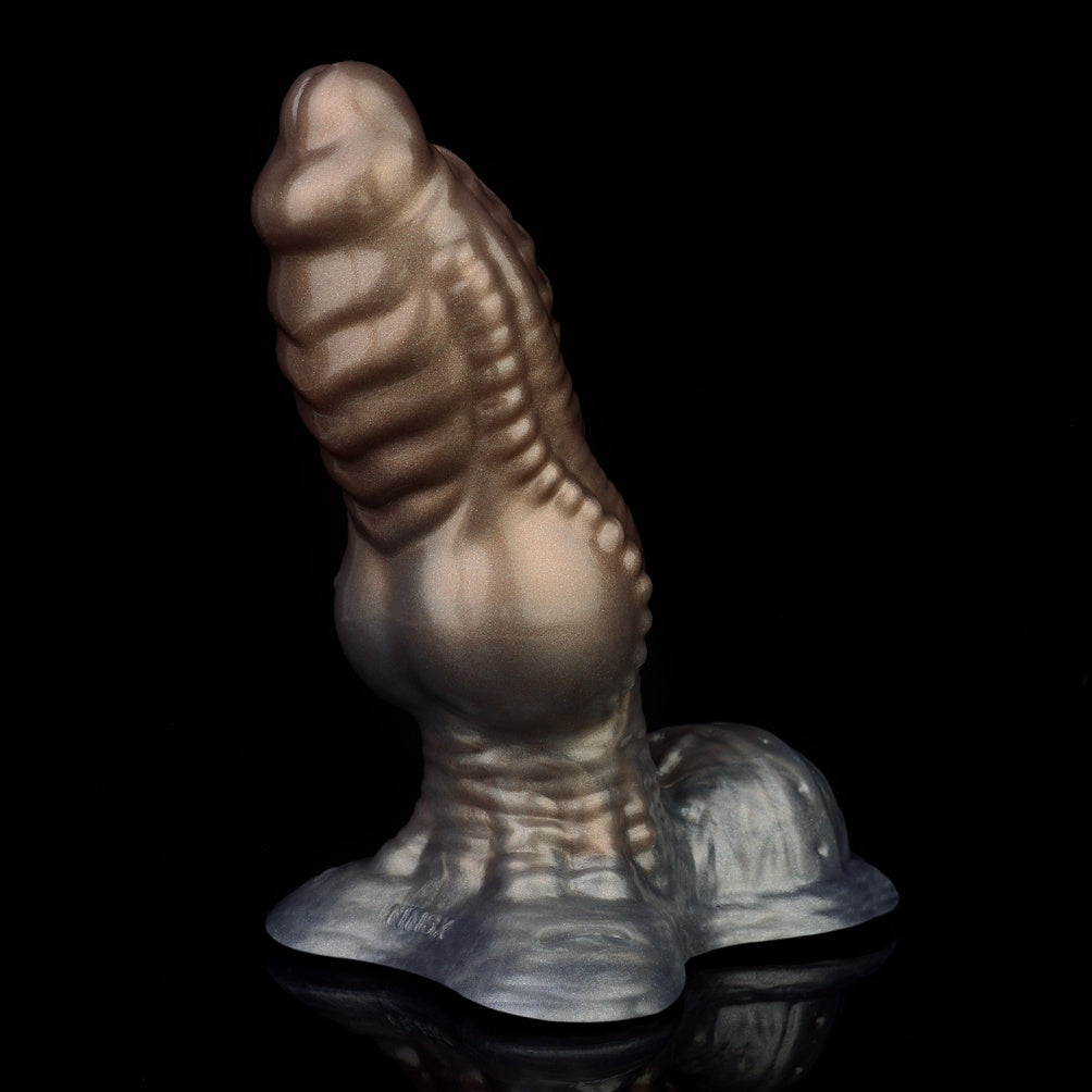 Silicone Penis Extender & Fantasy Masturbation Sleeve-Wearable Monster Knot Sex Toys for Men