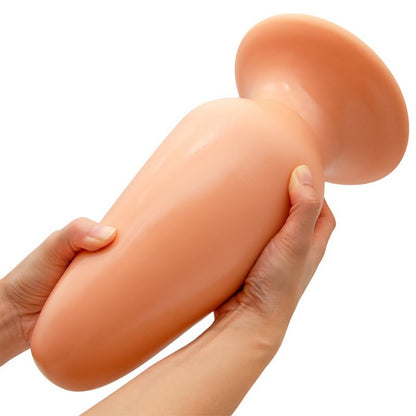 Domlust Fist Dildo – Premium Platinum Silicone | Tapered Cone for Extreme Stretch | Suction Cup | 2 Colors