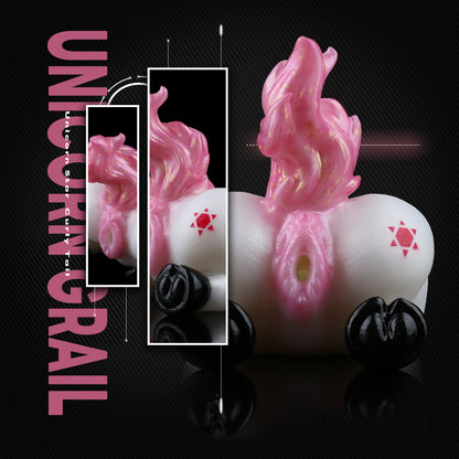 Unicorn Grail Fantasy Horse Torse Sex Doll – Platinum Silicone Animals Pussy Stroker for Immersive Solo Play