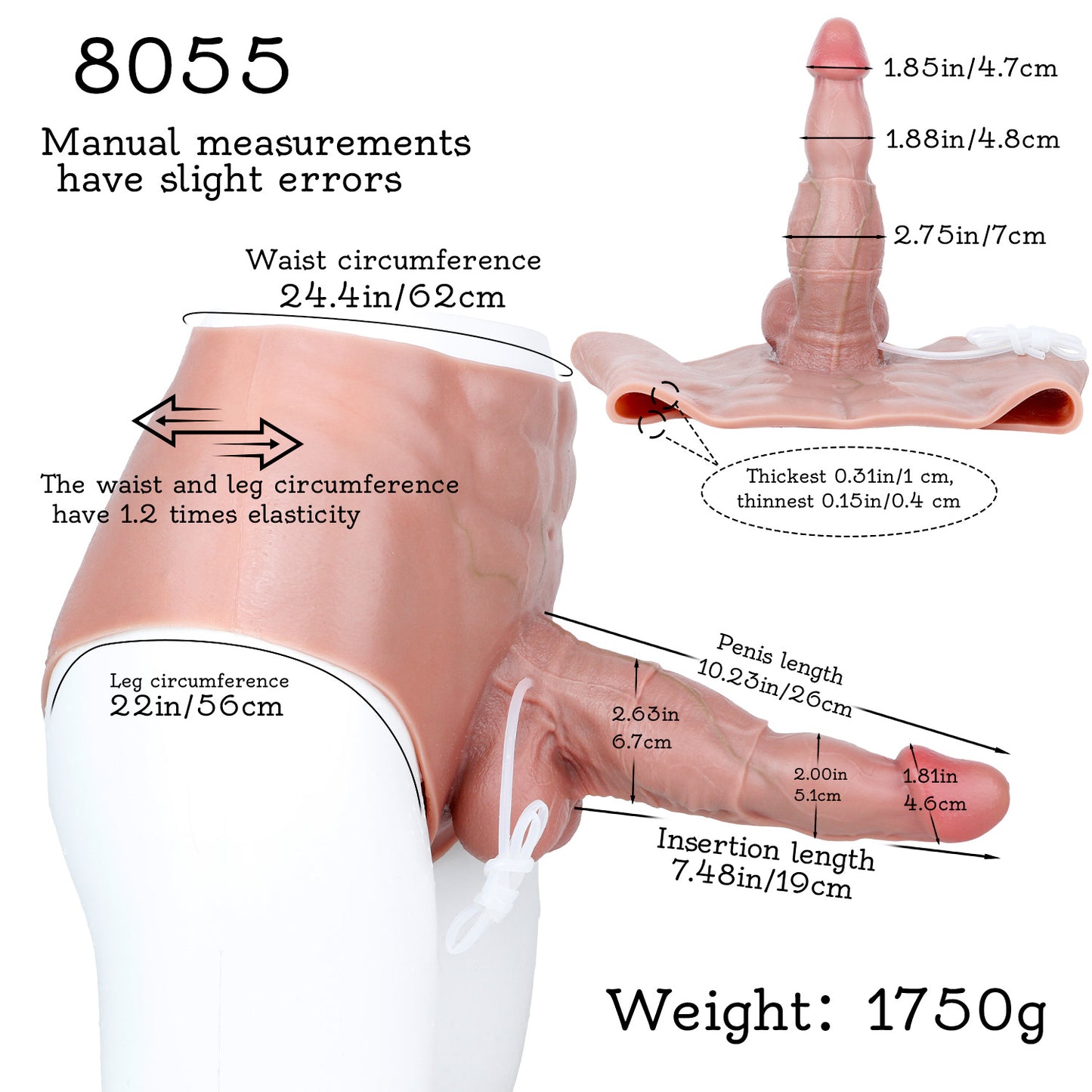 Squirting BBC-Schwanzhülse – Platin-Silikon-Penisverlängerung für Paare, die es größer und dicker mögen