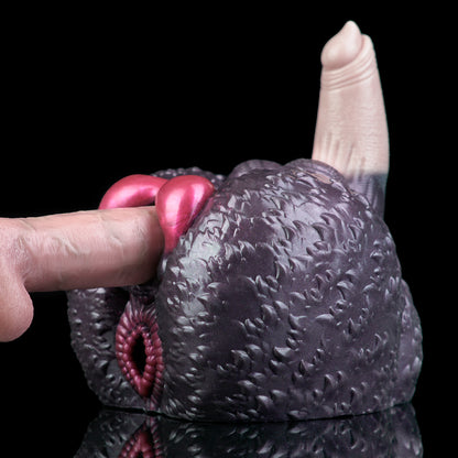 Torse de hyène avec godemichet - Poupée sexuelle animale en silicone réaliste - Jouet sexuel pour hommes et femmes