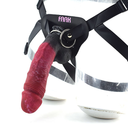 Strapon Strapless Riesiger Dildo Butt Plug - Realistisches Sexspielzeug mit großem Umfang aus Silikon für lesbische Frauen