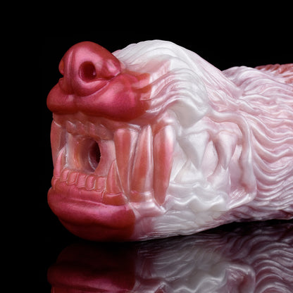 Masturbateur masculin de chatte de poche de vagin de chien - jouets sexuels de pénis des hommes de silicone de double canal