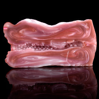 Masturbateur masculin de chatte de poche de vagin de chien - jouets sexuels de pénis des hommes de silicone de double canal