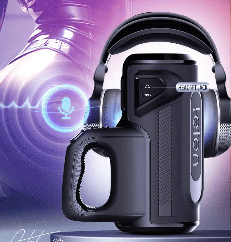 Machine sexuelle Masturbador masculin - Jouet sexuel masculin télescopique automatique avec support pour téléphone portable
