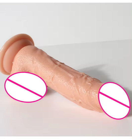 Realistic Anal Dildo Butt Plug - Premium PVC Soft Fake Penis Sex Toys for Women