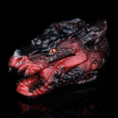 Hell Demon Dragon Head Fantasy Sex Doll – Silicone Alien Masturbating Pussy for Simulated Blowjobs