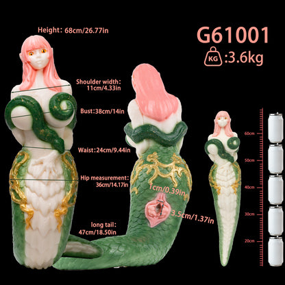 Serpent Queen Fantasy Sex Doll - Platinum Silicone Full-Body for Men Masterbating Who Crave Fetish Intimacy