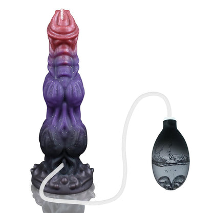 Ejaculating Monsterdildo Anal Butt Plug - Fantasy Cumming Dildos Women Masturbation Toy