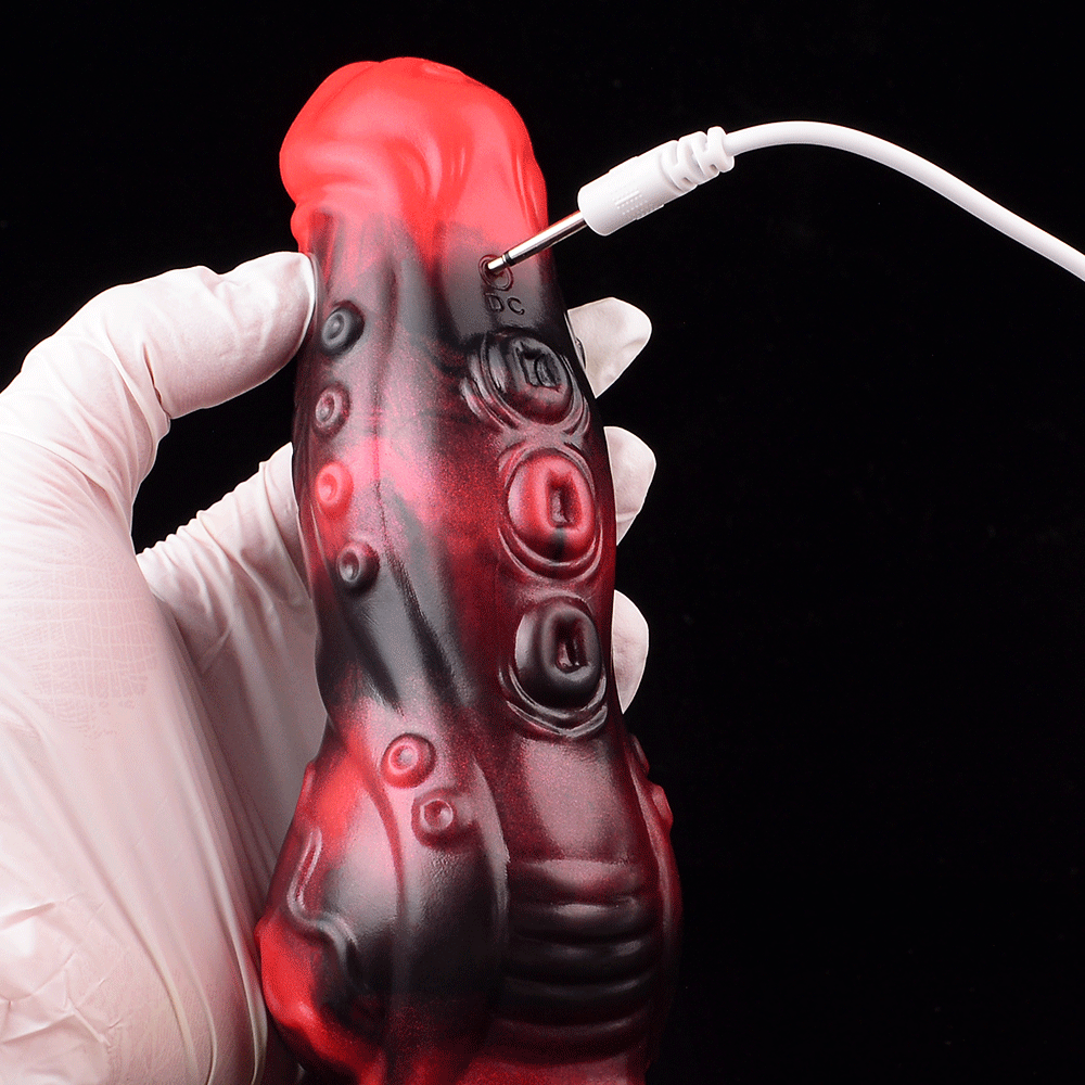 Silicone Vibrating Fantasy Penis Sleeve Dual Function for G-Spot Pre Domlust Silicone Vibrating Fantasy Penis Sleeve Dual Function for G-Spot Pre Domlust