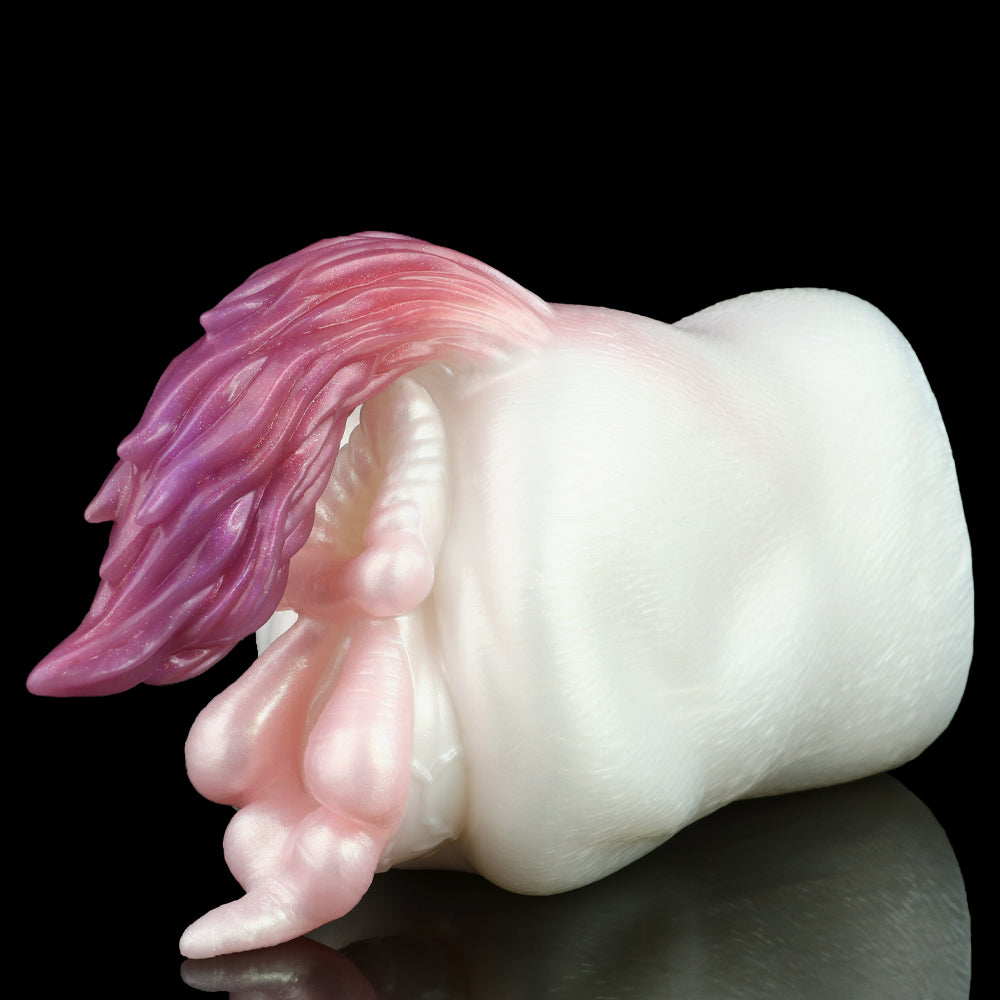 Regenbogen-Pferdemuschi-Tiermasturbator – Fantasie-Taschenmuschi, Penis, Blowjob, Milch