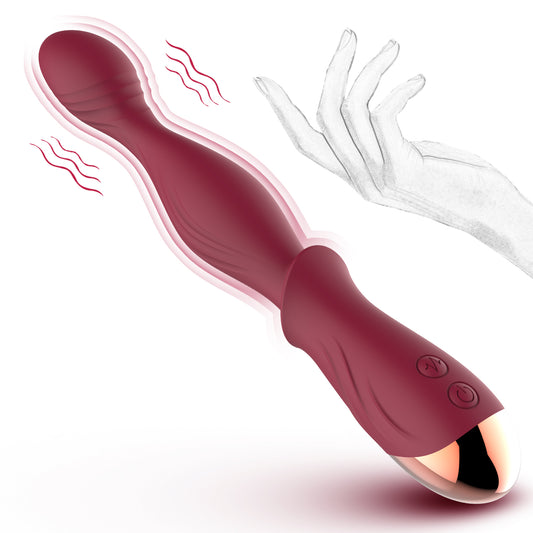Prostate Massage Finger Vibrator - Vibrating Anal Plug Female Sex Toys