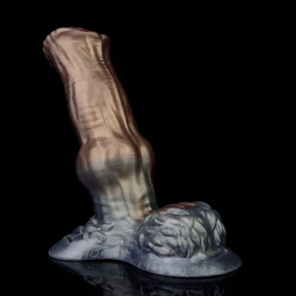 Fantasy Horse Knot Silicone Penis Sleeve & Cock Extender - Wearable Strap-On Dildo for Men with Erectile Challenges